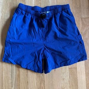 Columbia Blue Vintage Hiking Shorts